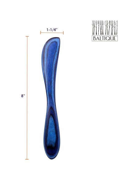 Cuchillo para Untar Malta Totally Bamboo 20.32 cm Madera Abedul