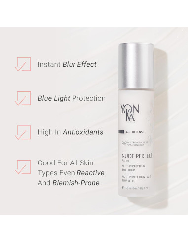 Yon-Ka Primer Facial Nude Perfect | Minimizador de Poros 49.8 ml