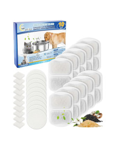 Filtro de Agua para Mascotas Cunina 10 Conjuntos Compatible Oneisall