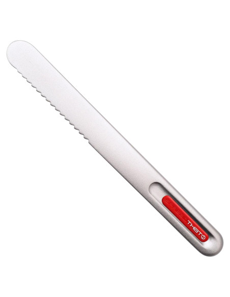 Cuchillo para Mantequilla ESE Rojo 17.6 cm Calentado Serrado