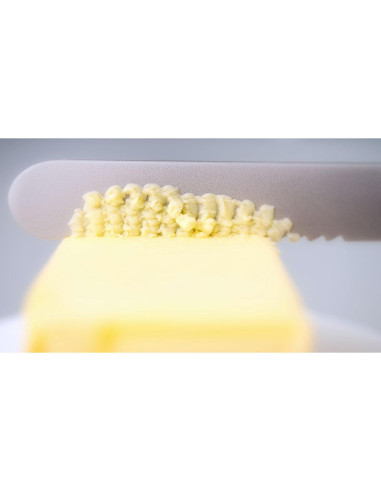 Cuchillo para Mantequilla ESE Rojo 17.6 cm Calentado Serrado