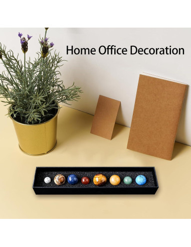 Modelo de Sistema Solar de Cristal Runyangshi - 8 Planetas