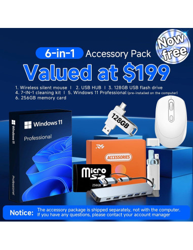 Laptop HP 14" Plata Intel N150 16GB RAM 384GB Almacenamiento