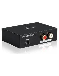 DAC USB-C FX-Audio FX03 384kHz RCA DSD 256 para Audio