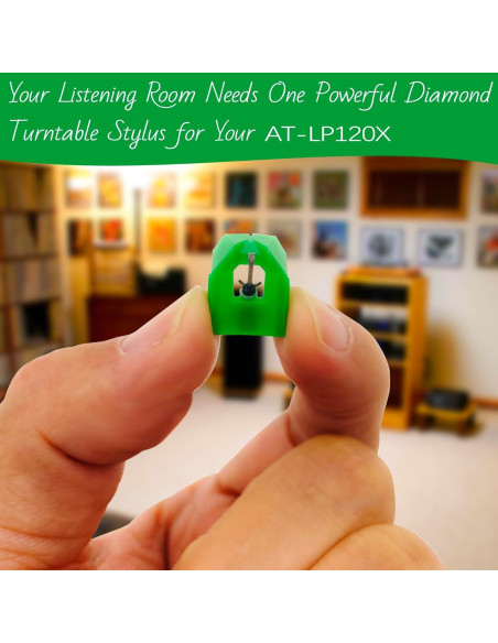 Aguja de Reemplazo AT-VMN95E para Tornamesa Audio-Technica