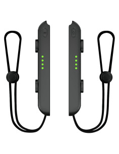 Correa de Muñeca Lonxmovs para Joycon Switch - 2 Pack Negro