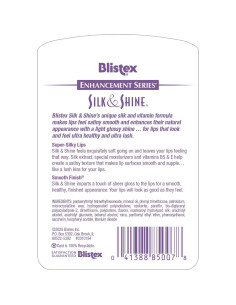 Blistex Seda y Brillo Hidratante Labial 3.7 g - Paquete de 6 2