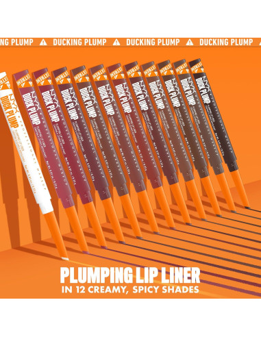 Lápiz Labial Contorno Plump NYX 0.28g Aumento Beige Mate