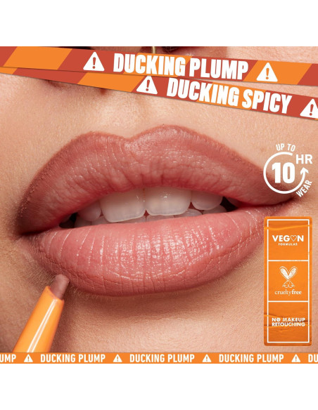 Lápiz Labial Contorno Plump NYX 0.28g Aumento Beige Mate