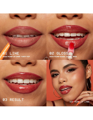 Lápiz Labial Contorno Plump NYX 0.28g Aumento Beige Mate