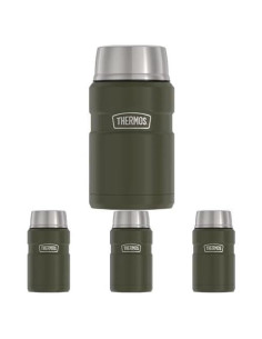 Jarra de Comida Aislada THERMOS Stainless King 2840ml Pack de 4