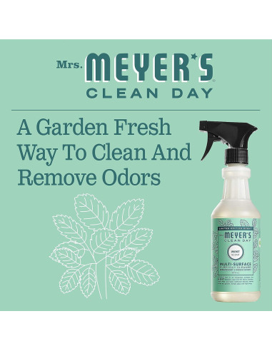 Limpiador Multiusos Mrs. Meyer's Menta 473 ml - Paquete de 3