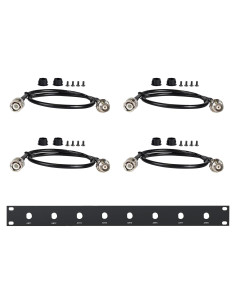 Kit de Antena BNC Phenyx Pro con 4 Cables de 50cm para Rack