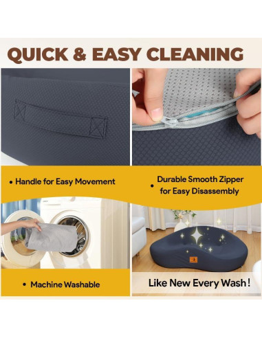 Cama ortopédica para perros ESCRODOI 92.9x69.85cm viscoelástica