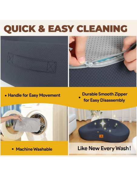 Cama ortopédica para perros ESCRODOI 92.9x69.85cm viscoelástica