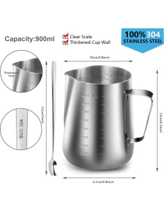 Kit de Hacer Velas DINGPAI - 7 Piezas, Cera de Soja, Olla 900ml 2