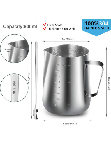 Kit de Hacer Velas DINGPAI - 7 Piezas, Cera de Soja, Olla 900ml