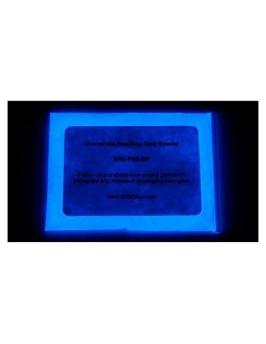 Polvo Brillante Azul Fluorescente Art 'N Glow 1 kg - Manualidades DIY