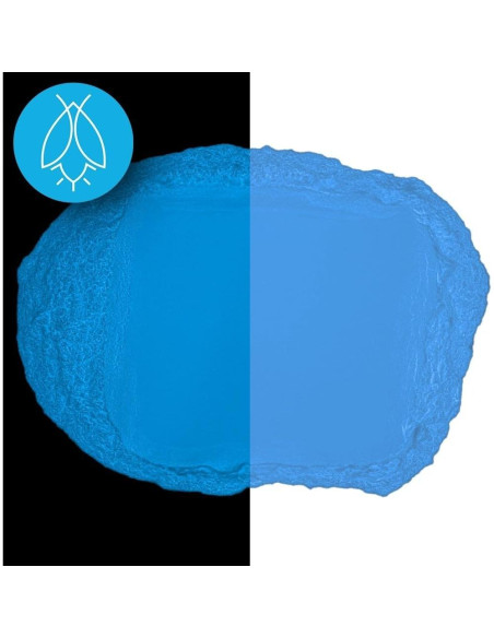 Polvo Brillante Azul Fluorescente Art 'N Glow 1 kg - Manualidades DIY