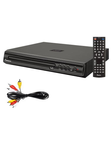 Reproductor de DVD Compacto Impecca DVHP-9109 USB Multi-Región