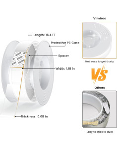 Cinta Doble Cara Alta Resistencia Vimiroo 500CM 3CM 2