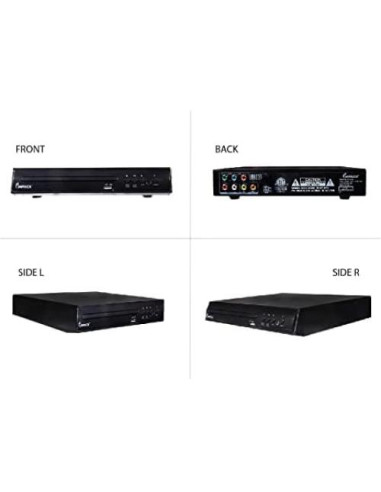 Reproductor de DVD Compacto Impecca DVHP-9109 USB Multi-Región