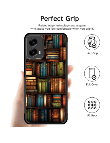 Funda para Motorola Moto G 5G 2024, antideslizante, 6.6"