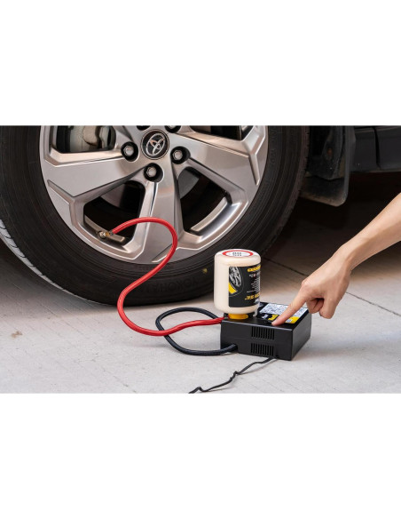 Kit de Reparación de Llantas Airman ResQ 12V con Sellador 450ml