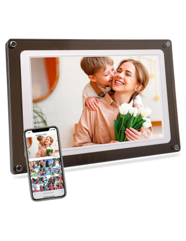 Marco Digital de Fotos 10.1" WiFi Frameo 32GB Pantalla HD