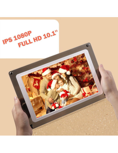 Marco Digital de Fotos 10.1" WiFi Frameo 32GB Pantalla HD