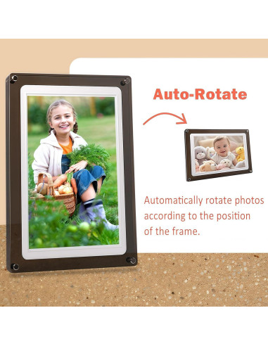 Marco Digital de Fotos 10.1" WiFi Frameo 32GB Pantalla HD