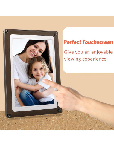 Marco Digital de Fotos 10.1" WiFi Frameo 32GB Pantalla HD