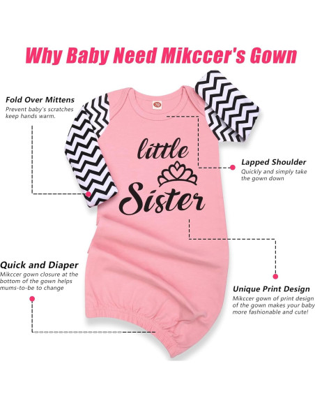 Vestido de Bebé Mikccer Verde 0-6 Meses, Suave y Cómodo