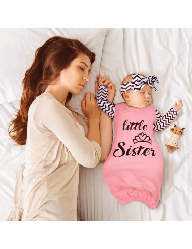 Vestido de Bebé Mikccer Verde 0-6 Meses, Suave y Cómodo