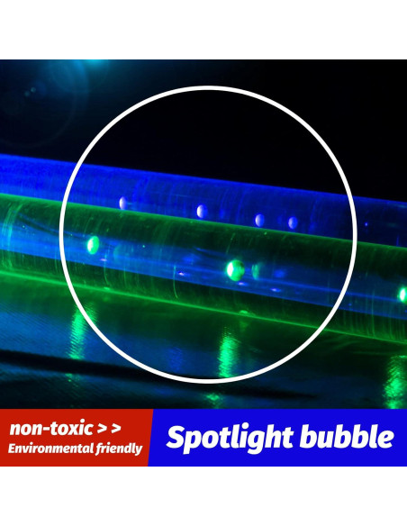 Palillos de Batería LED Hami 2 Piezas Multicolor USB Recargables