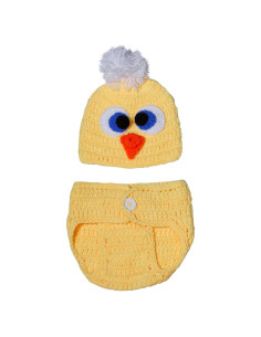 Disfraz de Ganchillo para Bebé Matissa - Pollito Unisex
