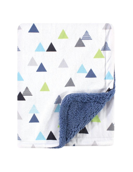 Manta de peluche Hudson Baby unisex 76x102 cm abstracta
