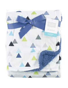 Manta de peluche Hudson Baby unisex 76x102 cm abstracta 2