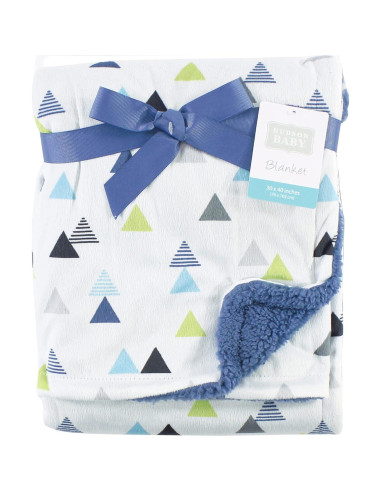 Manta de peluche Hudson Baby unisex 76x102 cm abstracta