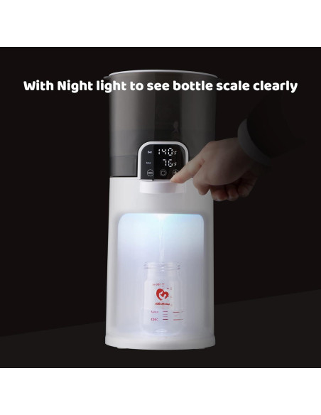 Calentador de Biberones Bellababy 1.7L con Pantalla Táctil