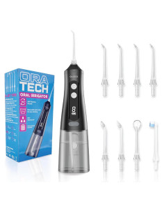 Irrigador Dental Portátil OraTECH, 350ml Inalámbrico IPX7