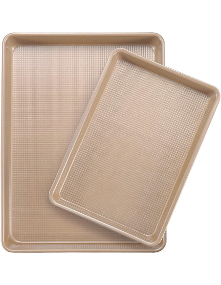 Juego de Bandejas para Hornear Antiadherentes JOHO 2 Piezas