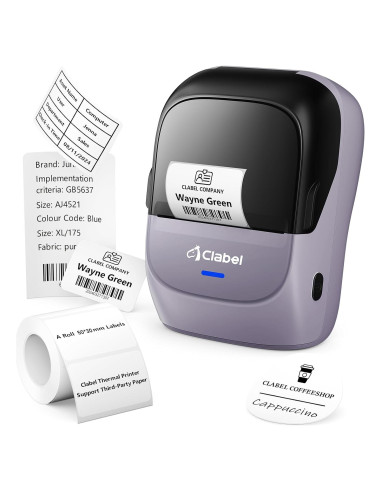 Impresora de Etiquetas CLABEL 221B Portátil 2" Bluetooth USB
