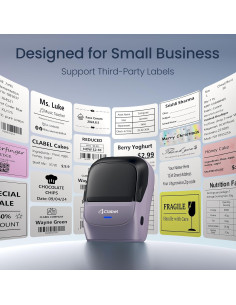 Impresora de Etiquetas CLABEL 221B Portátil 2" Bluetooth USB 2