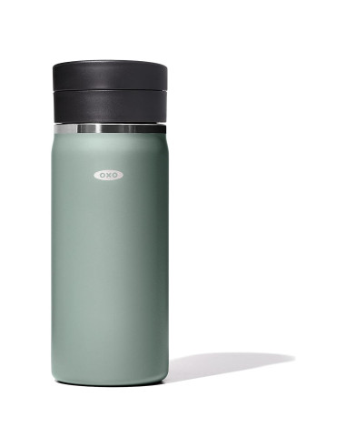 Taza Térmica OXO 473ml Acero Inoxidable Jade con Tapa