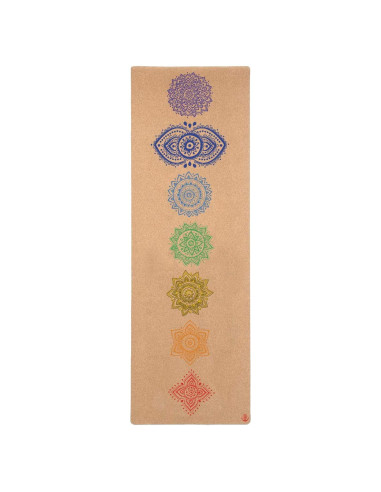 Alfombrilla de Yoga Shakti Warrior de Corcho Antideslizante 183x61cm
