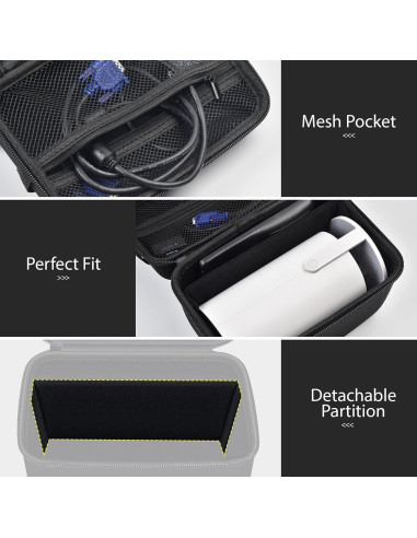 Funda de Proyector Portátil Grapsa GM213 4K Bluetooth Negro