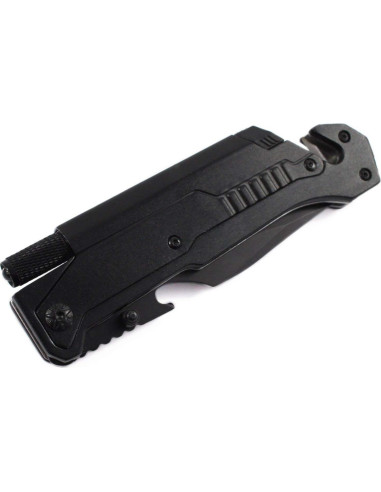 Cuchillo de bolsillo Wartech YC-S-9045-BK 5 en 1 21.6 cm Negro