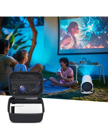 Funda de Proyector Portátil Grapsa GM213 4K Bluetooth Negro