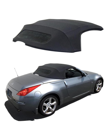 Techo Convertible Nissan 350Z 2004-2009 Sierra Auto Tops Negro